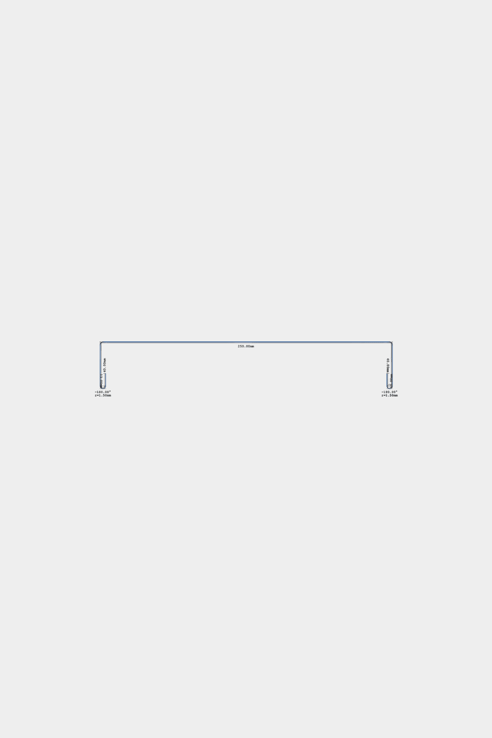 A 240 cm line with arrows highlights the installation width of a WoodUpp Aluwood facade panel Level Wall Capping, measuring 25 cm wide.